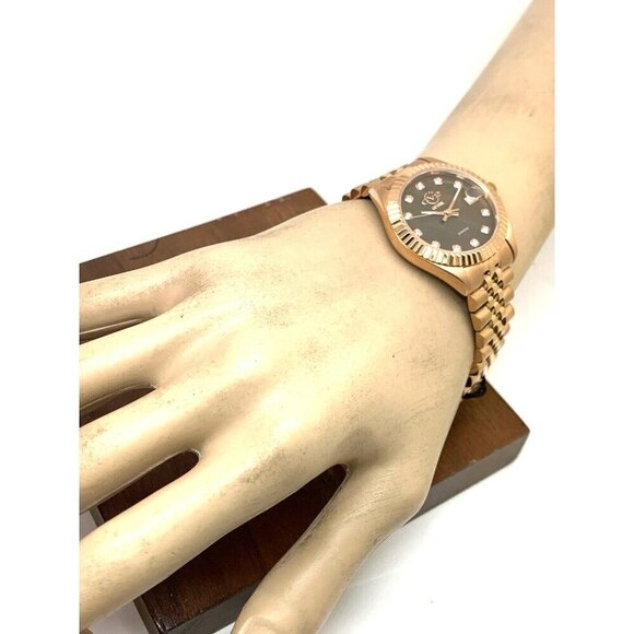 GV2 by Gevril Womens Watch 12401 Naples Swiss Quartz Diamond Dial Rose G… main image 12